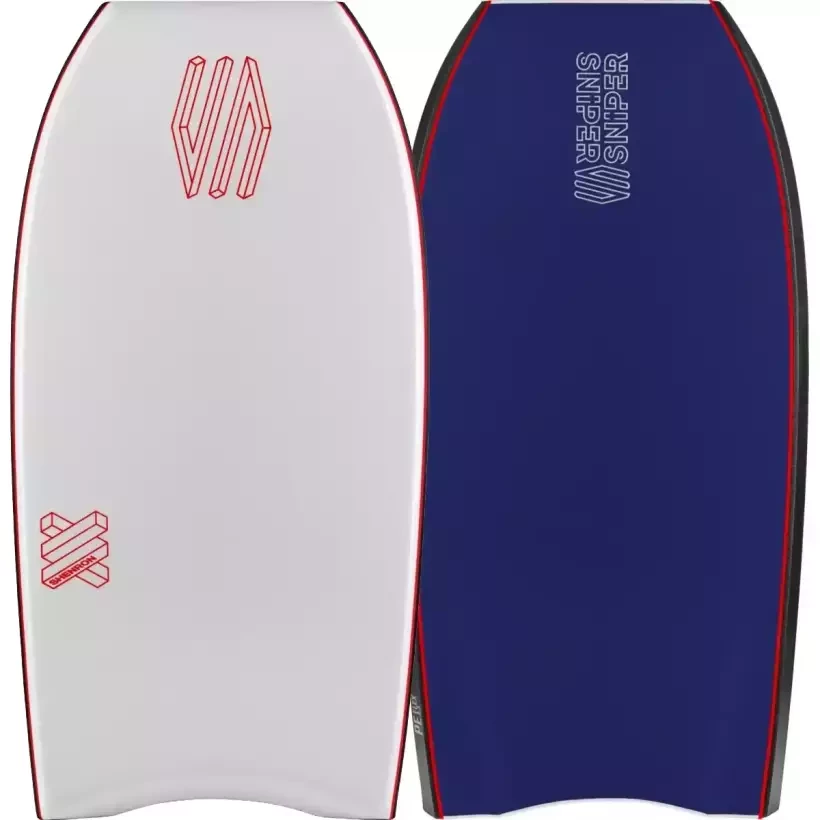 Prancha de Bodyboard Sniper Shenron PE White/Dark Blue