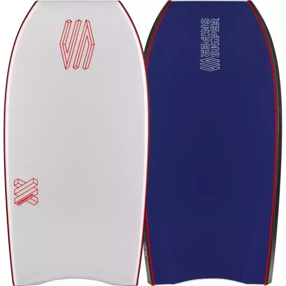Tavola da Bodyboard Sniper Shenron PE White/Dark Blue