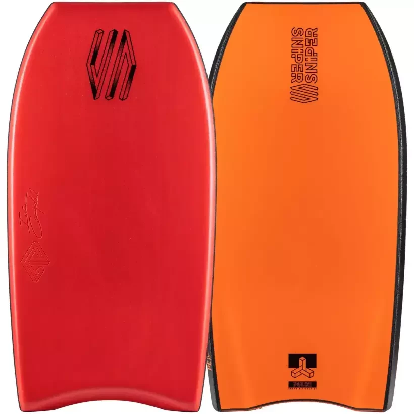 Tabla de Bodyboard Sniper Iain Campbell Pulse PP Red/Orange