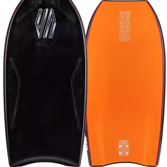 Tabla de Bodyboard Sniper Iconic Amaury Lavernhe NXT PP Mid Black/orange