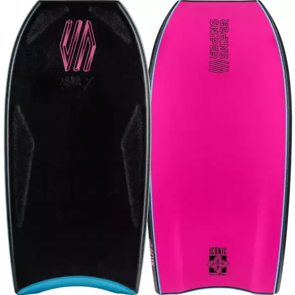 Tabla de Bodyboard Sniper Iconic Amaury Lavernhe NXT PP Stiff Black/Pink