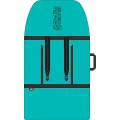 Bodyboardhoes Sniper single cover Black/Teal 2