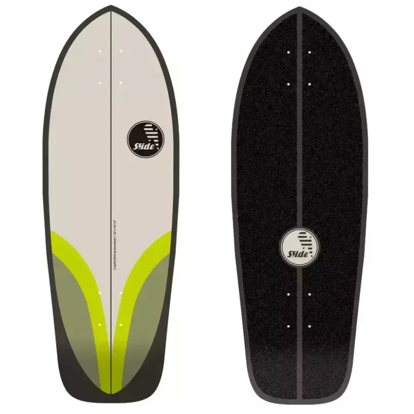 Prancha de Surfskate Slide Joyfull Pinlime 30''