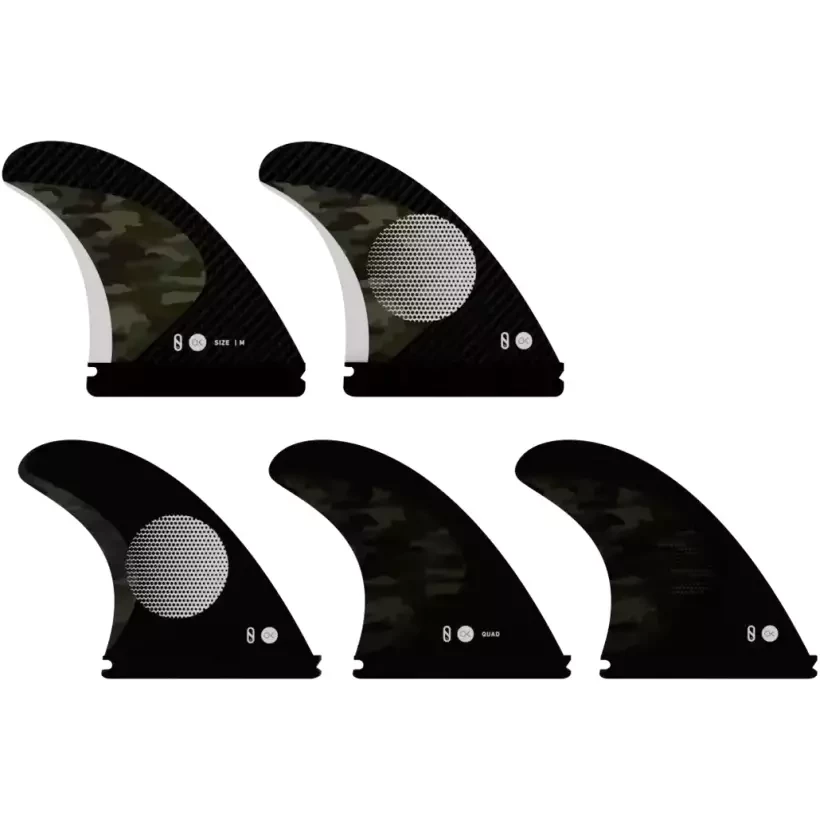 Outerknown x Endorfins KS1 Tri-Quad Camo/White Fins