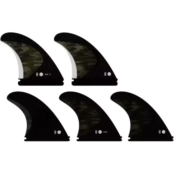 Flossen Outerknown x Endorfins KS1 Tri-Quad Camo/Schwarz