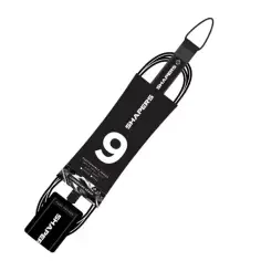 Surf Leash Shapers Longboard Black/White