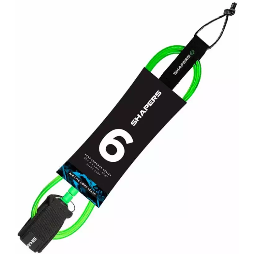 Shapers Air Lite Black Surf Leash