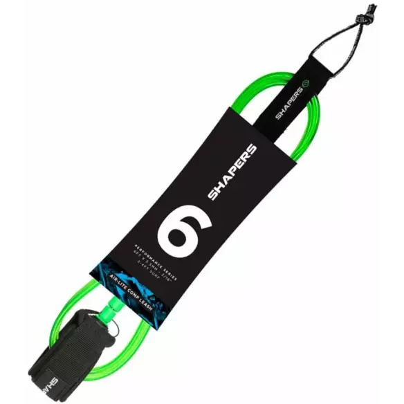 Leash da surf Shapers Air Lite Black/White