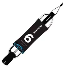 Leash da surf Shapers Air Lite Black/White