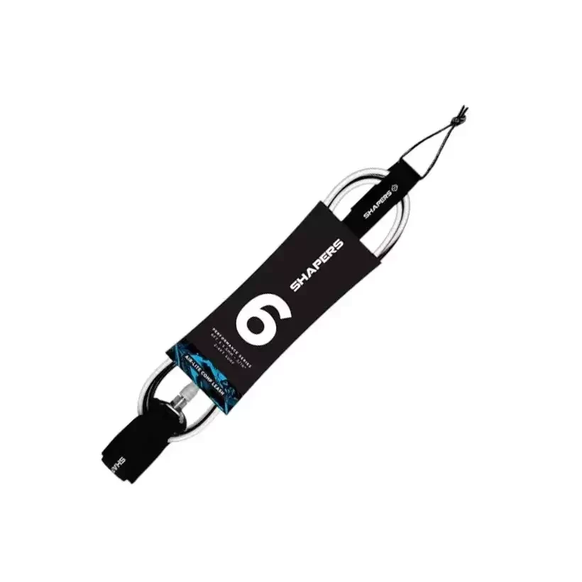 Leash de surf Shapers Air Lite Black/White