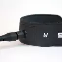 Leash de surf Shapers Ultra Lite Comp Black/White