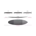 Planche de surf NSP Tinder-D8 Protech 2 Sky Blue