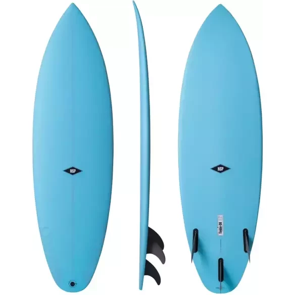 Surfbrett NSP Tinder-D8 Protech 2 Sky Blue