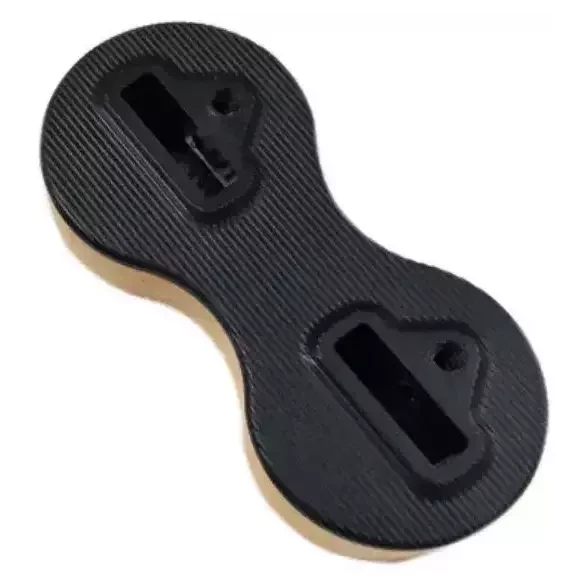 3er-Sets M-Fins Dual Tab Plugs Black