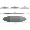 Planche de surf NSP Kingfish Protech 2 Blue Powder