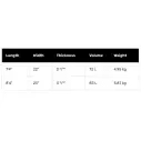 NSP Double Up Protech 2 White Surfboard
