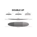 NSP Surfbrett Double Up Protech 2 Weiß