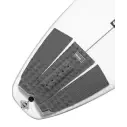 Grip da surf Futures Traction pad 3 pezzi Grey