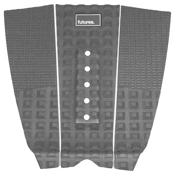 Futures 3-Piece Traction Surf Grip Pad Grey