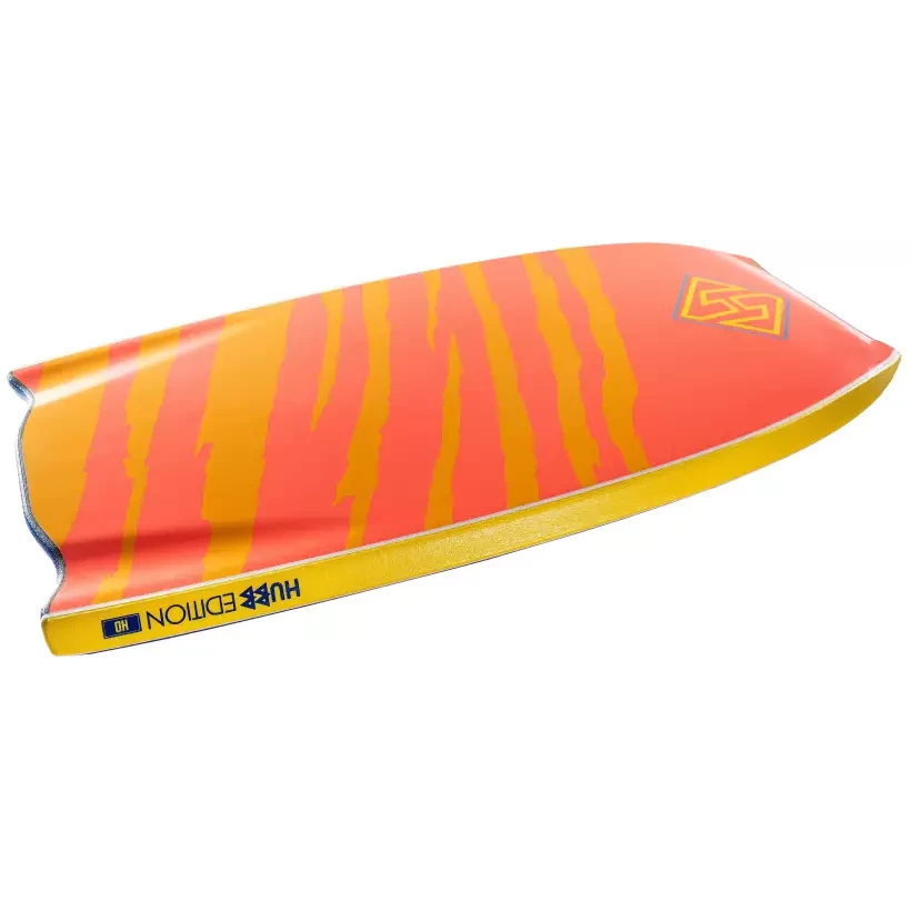 bodyboard Hubboards Hubb Edition PP HD Bat Tail Azul Escuro/Vermelho Coral