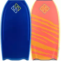 Bodyboard Hubboards Hubb Edition PP HD Bat Tail Dunkelblau/Coralrot
