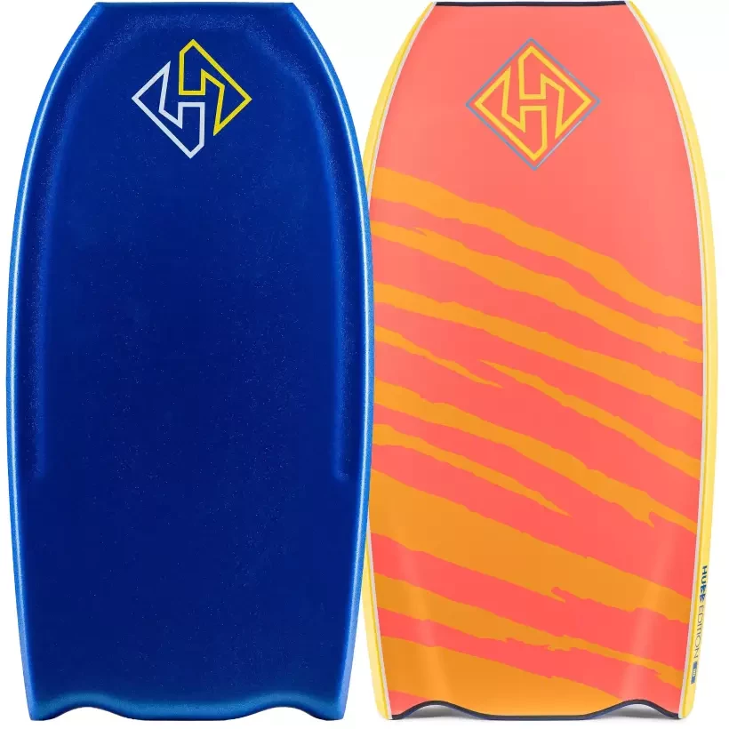 bodyboard Hubboards Hubb Edition PP HD Bat Tail Blu Scuro/Corallo Rosso