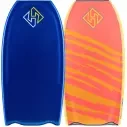 bodyboard Hubboards Hubb Edition PP HD Bat Tail Blu Scuro/Corallo Rosso