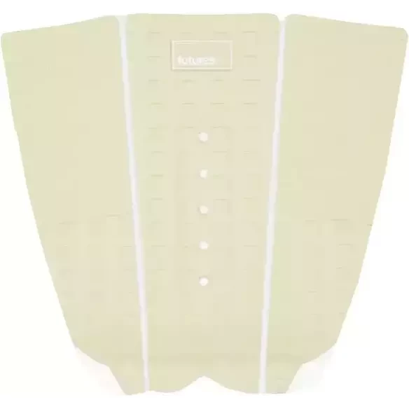 Grip de surf Futures Traction pad 3 pièces Cream