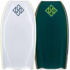 Bodyboard Hubboards Hubb Edition PP Pro Sci-Five Step Deck Bat Tail White/Mallard Green