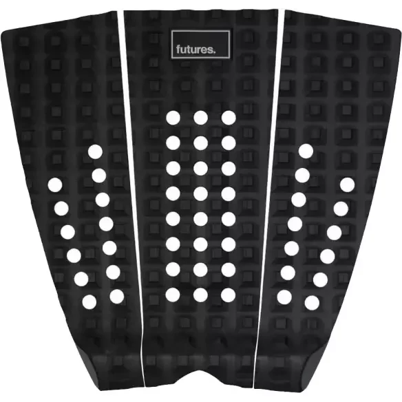 Futures Brewster surf grip 3-delig Zwart