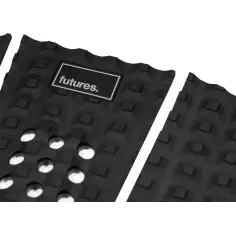 Grip de surf Futures Brewster 3 pièces Black 2