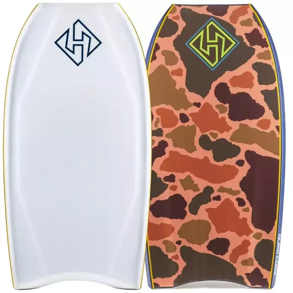 Bodyboard Hubboards Hubb Edition Quad Core PP Sci-Five White/Camo