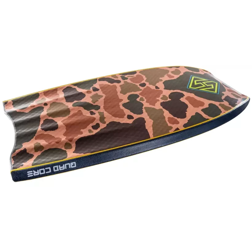 Bodyboard Hubboards Hubb Edition Quad Core PP Sci-Five Weiß/Camo