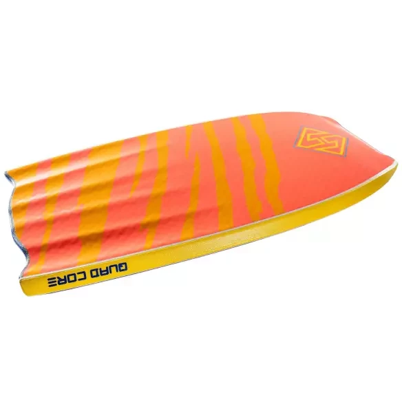 Bodyboard Hubboards Hubb Edition Quad Core PP Sci-Five Bat Tail Dark Blue/Coral Red