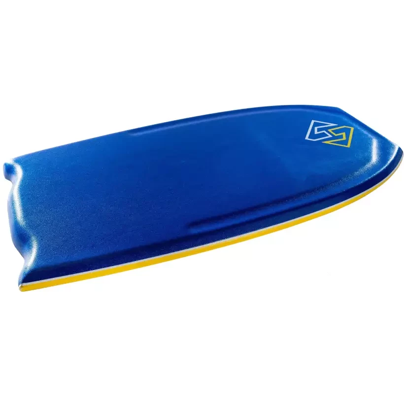 Bodyboard Hubboards Hubb Edition Quad Core PP Sci-Five Bat Tail Azul Escuro/Vermelho Coral