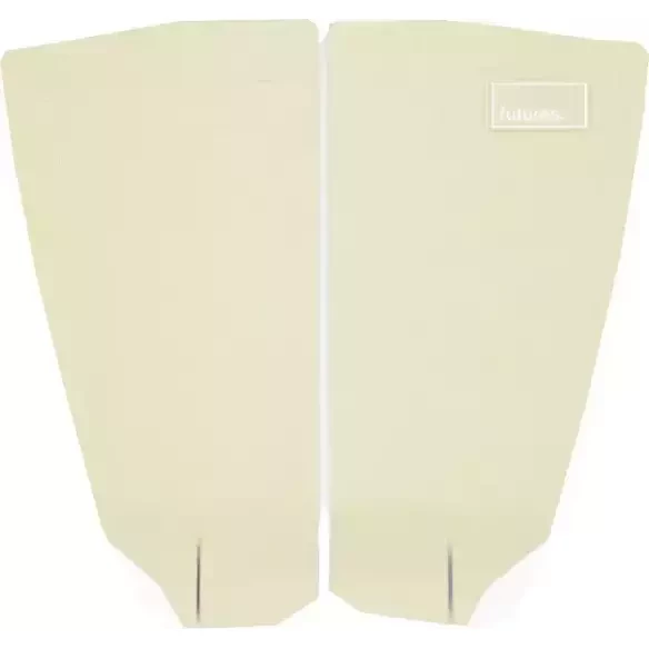 Grip de surf Futures Wildcat 2 peças Cream