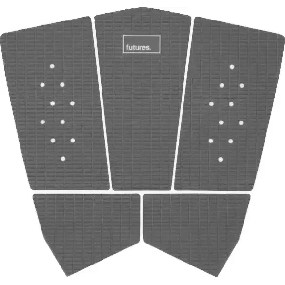 Futures Seafury surf grip 5-delig Grey