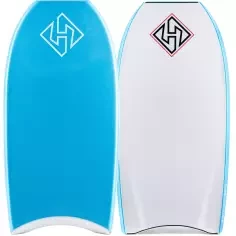 Bodyboard Hubboards Dubb Edition PP HD Aqua Blue/Wit