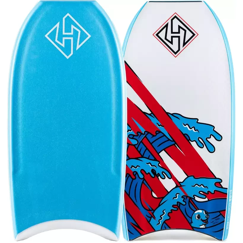 Bodyboard Hubboards Dubb Edition 1.5 PP Pro Flex Aqua/Grafica