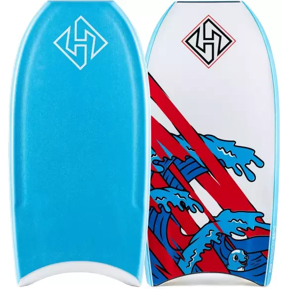 Bodyboard Hubboards Dubb Edition 1.5 PP Pro Flex Aqua/Graphic