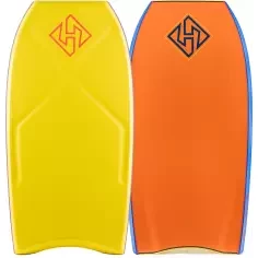 Bodyboard Hubboards Houston Arrow PE Giallo/Arancione