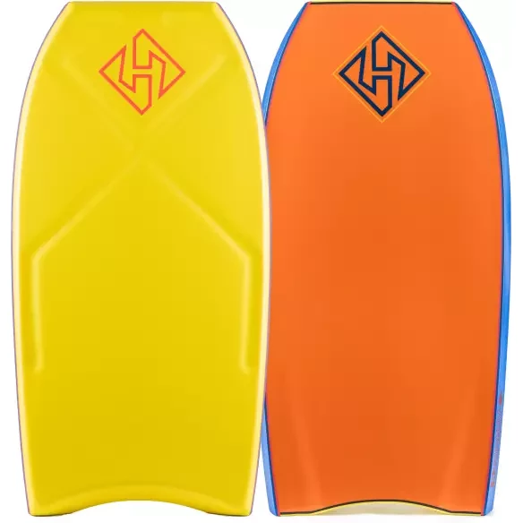 Bodyboard Hubboards Houston Arrow PE Geel/Oranje