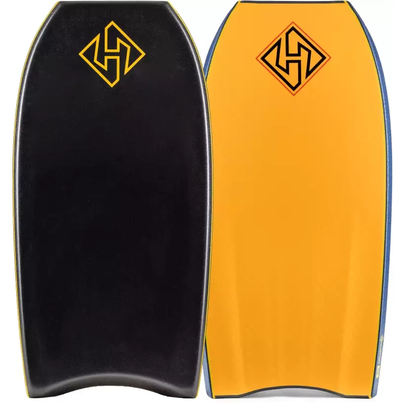 Bodyboardtabel Hubboards Houston PP Pro Sci-Five Zwart/Tangerine