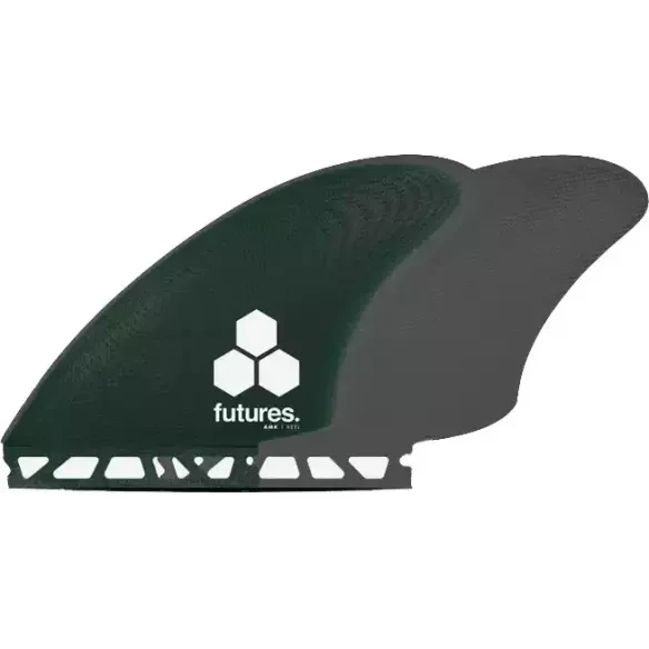 Futures Keel Al Merrick Fiber Glass Fins Green / Gray