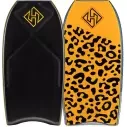 Tabela de Bodyboard Hubboards Houston Quad Core Flex Sci-Five Black/Tangerine