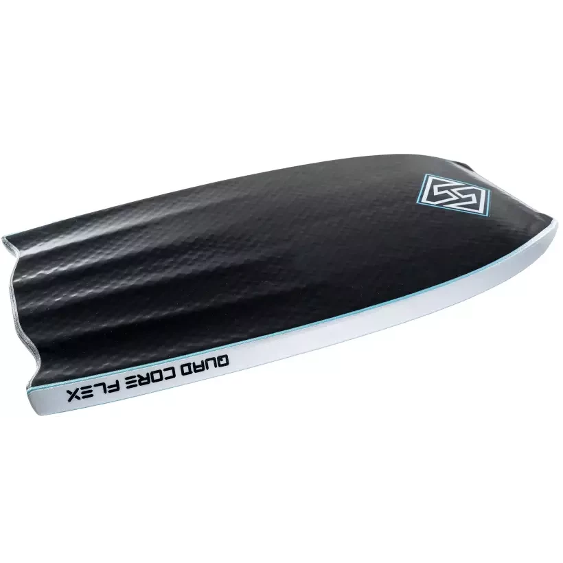 Prancha de Bodyboard Hubboards Hubb Edition Quad Core Flex Sci-Five Cinza/Preto