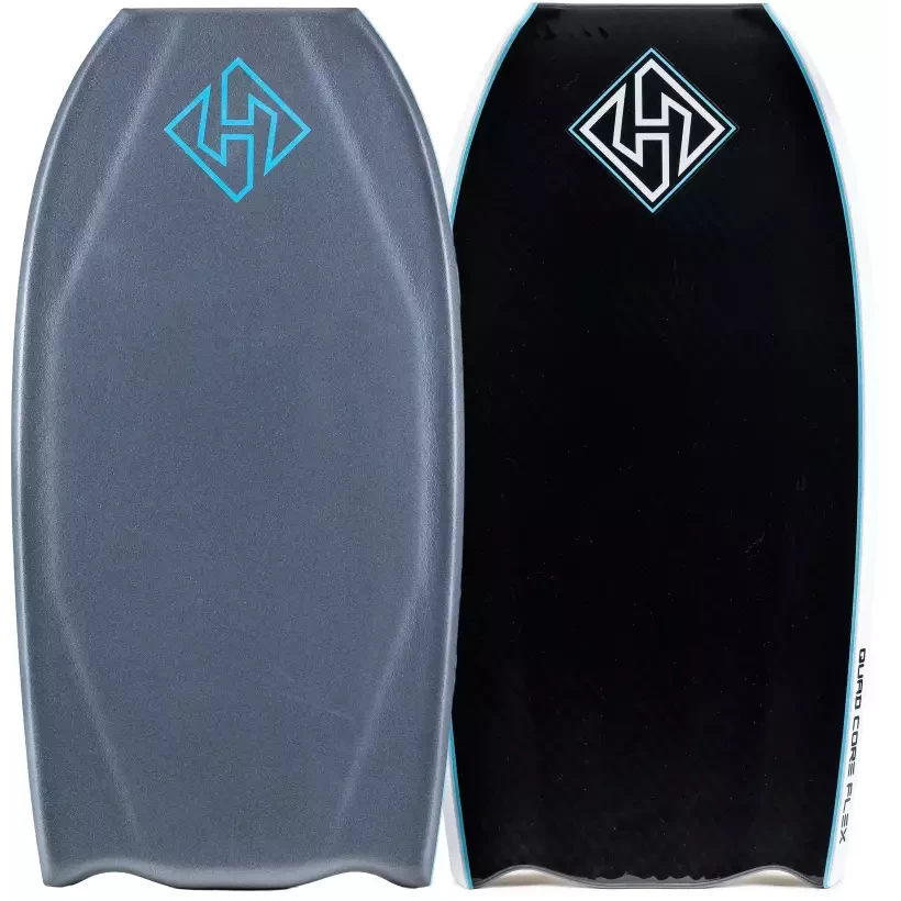 Tabla de Bodyboard Hubboards Hubb Edition Quad Core Flex Sci-Five Grey/Black