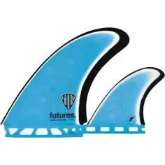 Futures Twin +1 Mark Richards Fiberglass Blue