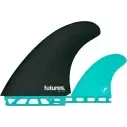 Futures Twin +1 Timmy Patterson Fins Black