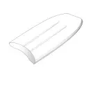 Bodyboard NMD Evolution PE Schwarz/Dunkelgrau